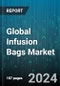 Global Infusion Bags Market by Type of Solution (Antibiotics, Chemotherapy Solutions, Intravenous (IV) Fluids), Material (Polyethylene, Polypropylene, Polyvinyl Chloride), Capacity, Technology, Application, End-User - Forecast 2024-2030 - Product Thumbnail Image