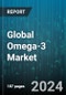 Global Omega-3 Market by Type (Alpha-linolenic Acid, Docosahexaenoic Acid, Eicosapentaenoic Acid), Source (Animal Source, Plant Source), Application - Forecast 2024-2030 - Product Image