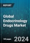 Global Endocrinology Drugs Market by Therapy Area (Diabetes Drugs, Human Growth Hormone, Thyroid Hormone Disorders), Distribution Channel (Hospital pharmacies, Online pharmacies, Retail pharmacies) - Forecast 2024-2030 - Product Image