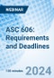 ASC 606: Requirements and Deadlines - Webinar - Product Image