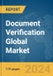 Document Verification Global Market Report 2024 - Product Thumbnail Image