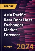 Asia Pacific Rear Door Heat Exchanger Market Forecast to 2030 - Regional Analysis - By Type (Active and Passive) and End User (Data Center, IT and Telecommunication, Semiconductor, Education, Government, and Others)- Product Image