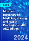 Mosby's Dictionary of Medicine, Nursing and Health Professions - 4th ANZ Edition- Product Image