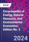 Encyclopedia of Energy, Natural Resource, and Environmental Economics. Edition No. 2 - Product Thumbnail Image