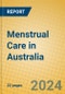 Menstrual Care in Australia - Product Thumbnail Image