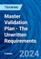 Master Validation Plan - The Unwritten Requirements (July 24, 2024) - Product Thumbnail Image