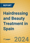 Hairdressing and Beauty Treatment in Spain- Product Image
