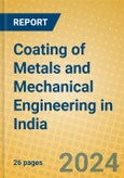 Coating of Metals and Mechanical Engineering in India- Product Image