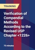 Verification of Compendial Methods According to the Revised USP Chapter <1226>- Product Image