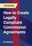 How to Create Legally Compliant Commission Agreements- Product Image