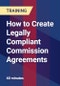 How to Create Legally Compliant Commission Agreements - Product Thumbnail Image