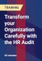 Transform your Organization Carefully with the HR Audit - Product Thumbnail Image