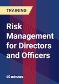 Risk Management for Directors and Officers- Product Image