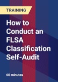 How to Conduct an FLSA Classification Self-Audit- Product Image