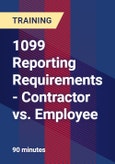 1099 Reporting Requirements - Contractor vs. Employee- Product Image