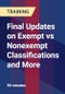 Final Updates on Exempt vs Nonexempt Classifications and More - Product Thumbnail Image