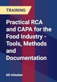 Practical RCA and CAPA for the Food Industry - Tools, Methods and Documentation- Product Image