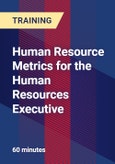 Human Resource Metrics for the Human Resources Executive- Product Image