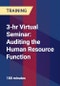 3-hr Virtual Seminar: Auditing the Human Resource Function - Product Thumbnail Image
