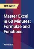 Master Excel in 60 Minutes: Formulae and Functions- Product Image