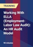 Working With ELLA (Employment-Labor Law Audit): An HR Audit Model- Product Image