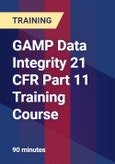 GAMP Data Integrity 21 CFR Part 11 Training Course- Product Image