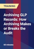 Archiving GLP Records: How Archiving Makes or Breaks the Audit- Product Image