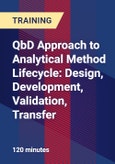 QbD Approach to Analytical Method Lifecycle: Design, Development, Validation, Transfer- Product Image