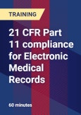 21 CFR Part 11 compliance for Electronic Medical Records- Product Image