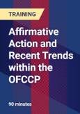 Affirmative Action and Recent Trends within the OFCCP- Product Image