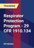 Respirator Protection Program - 29 CFR 1910.134- Product Image
