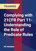 Complying with 21CFR Part 11-Understanding the Role of Predicate Rules- Product Image