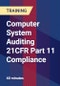 Computer System Auditing 21CFR Part 11 Compliance - Product Thumbnail Image