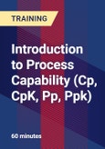 Introduction to Process Capability (Cp, CpK, Pp, Ppk)- Product Image