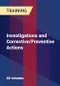 Investigations and Corrective/Preventive Actions - Product Thumbnail Image
