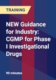 NEW Guidance for Industry: CGMP for Phase I Investigational Drugs- Product Image