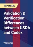 Validation & Verification: Differences between USDA and Codex- Product Image