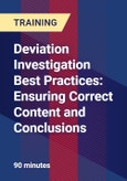 Deviation Investigation Best Practices: Ensuring Correct Content and Conclusions- Product Image