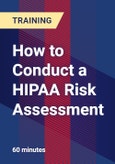 How to Conduct a HIPAA Risk Assessment- Product Image