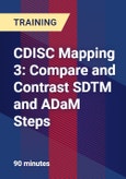 CDISC Mapping 3: Compare and Contrast SDTM and ADaM Steps- Product Image