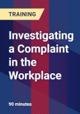 Investigating a Complaint in the Workplace- Product Image