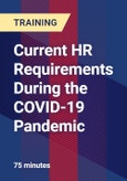 Current HR Requirements During the COVID-19 Pandemic- Product Image