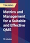 Metrics and Management for a Suitable and Effective QMS - Product Thumbnail Image