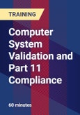 Computer System Validation and Part 11 Compliance- Product Image