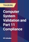 Computer System Validation and Part 11 Compliance - Product Thumbnail Image