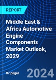 Middle East & Africa Automotive Engine Components Market Outlook, 2029- Product Image