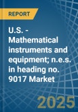 U.S. - Mathematical instruments and equipment; n.e.s. in heading no. 9017 - Market Analysis, Forecast, Size, Trends and insights- Product Image