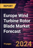Europe Wind Turbine Rotor Blade Market Forecast to 2030 - Regional Analysis - by Type (Below 40m, 41-60m, 61-70m, and Above 70m) and Deployment Type (Onshore and Offshore)- Product Image