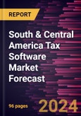 South & Central America Tax Software Market Forecast to 2030 - Regional Analysis - By Product, Tax Type, Deployment Type, End User, Enterprise Size, and Vertical- Product Image