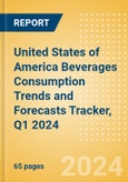 United States of America Beverages Consumption Trends and Forecasts Tracker, Q1 2024 (Dairy and Soy Drinks, Alcoholic Drinks, Soft Drinks and Hot Drinks)- Product Image